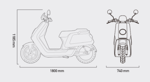 electric scooter NIU NQi PRO